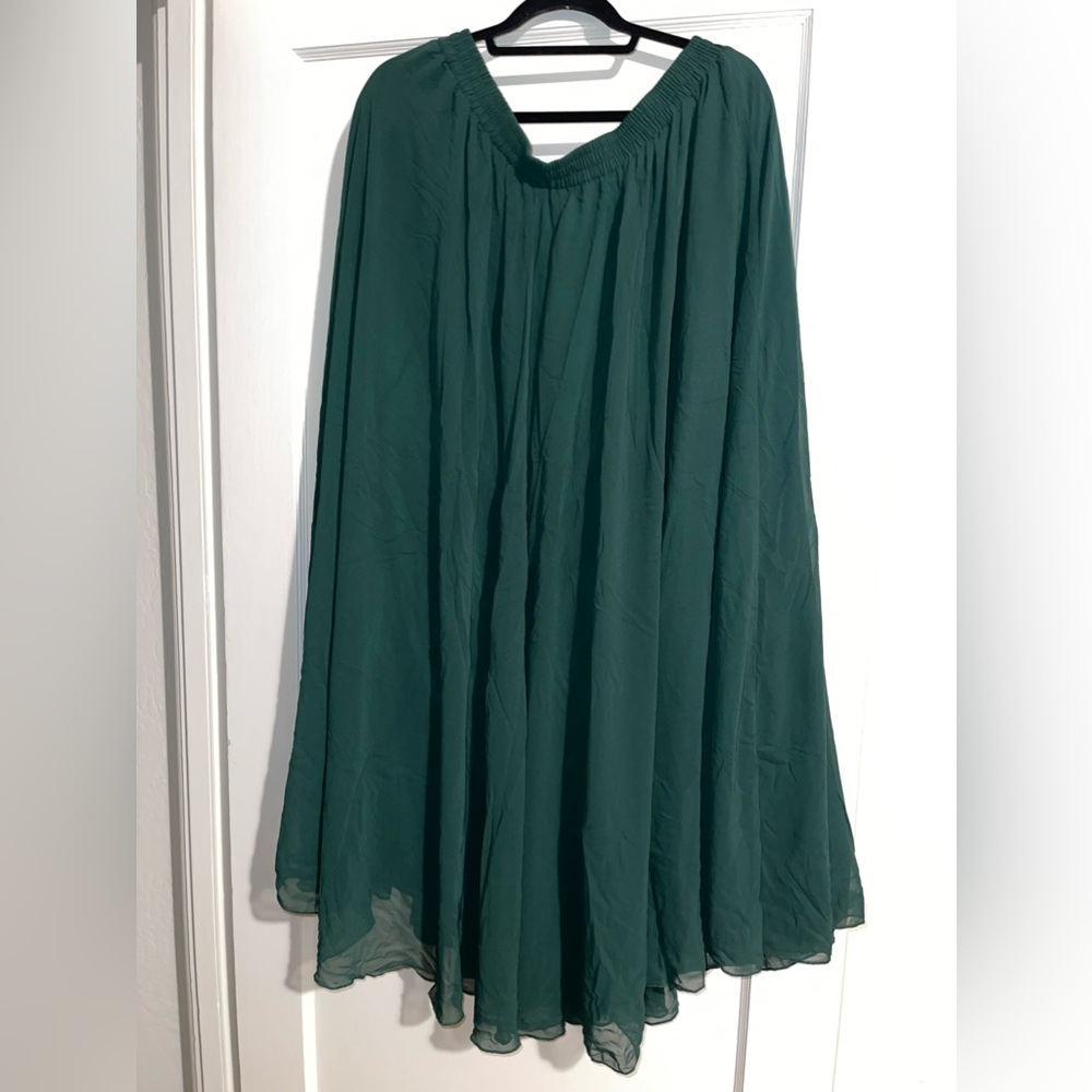 Green Midi/Maxi Skirt